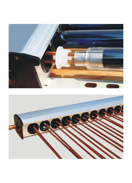 47/1500 Vakuumröhren-U-Rohr-Solarkollektor 